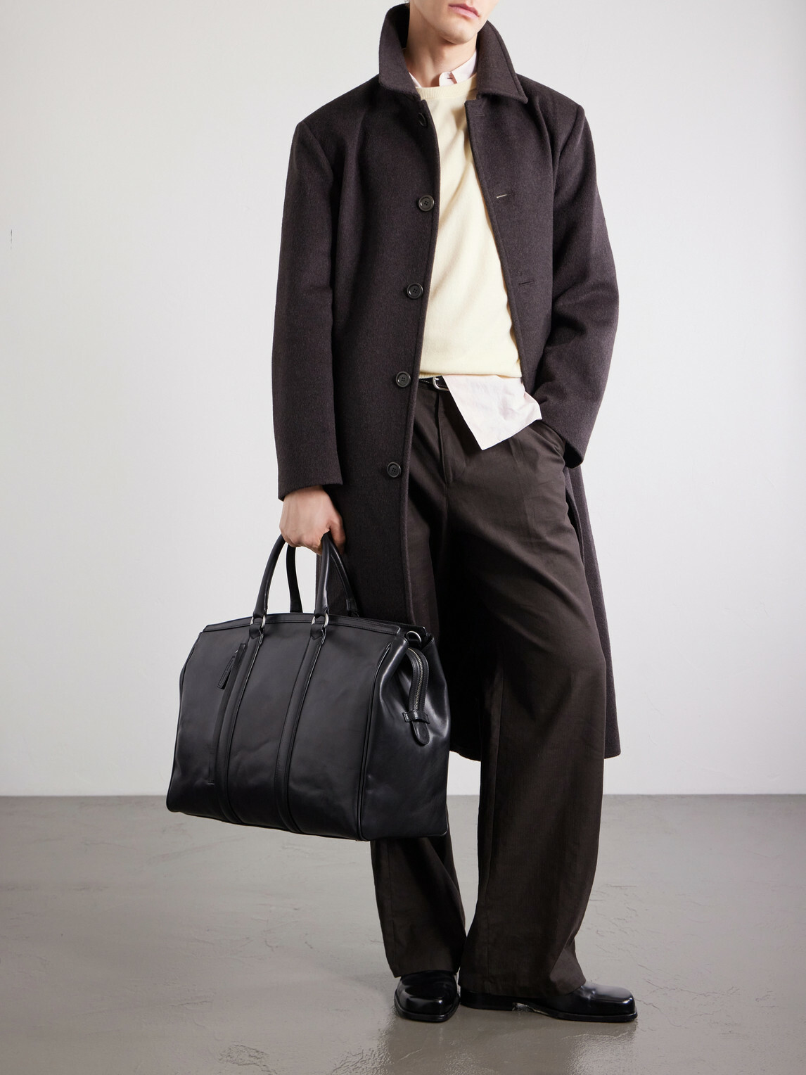 Officine Creative - Quentin 009 Leather Weekend Bag