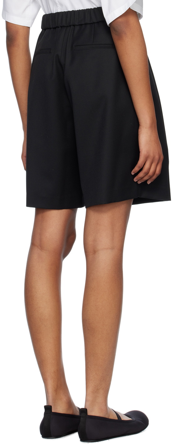 AMOMENTO Black Garconne Shorts