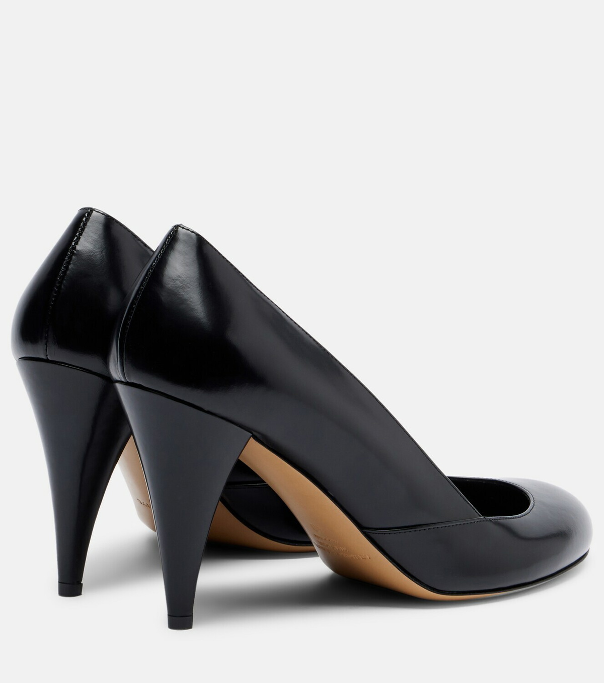 Le Monde Béryl x Kim Sion Sable 95 leather pumps