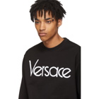 Versace Black Logo Sweatshirt