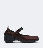 Simone Rocha Turbo embellished satin Mary Jane flats