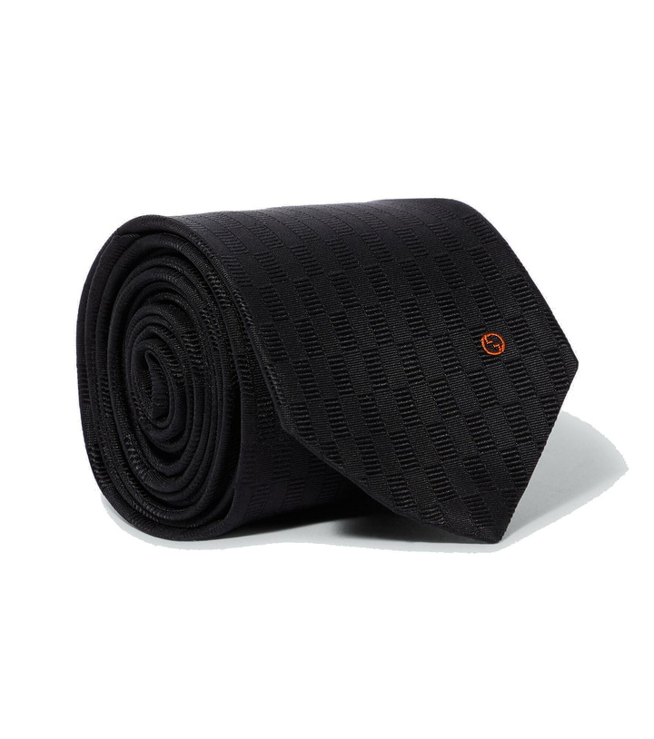 Photo: Gucci - GG jacquard silk tie