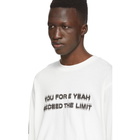 adidas Originals by Alexander Wang Off-White Exceed The Limit Long Sleeve T-Shirt