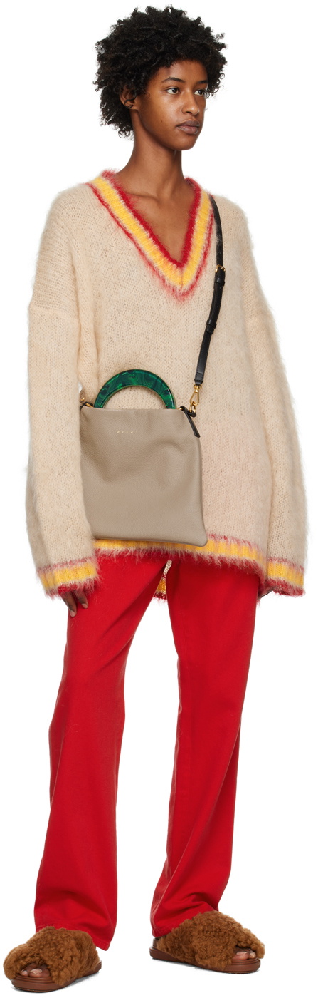 Marni Beige Small Venice Bag Marni