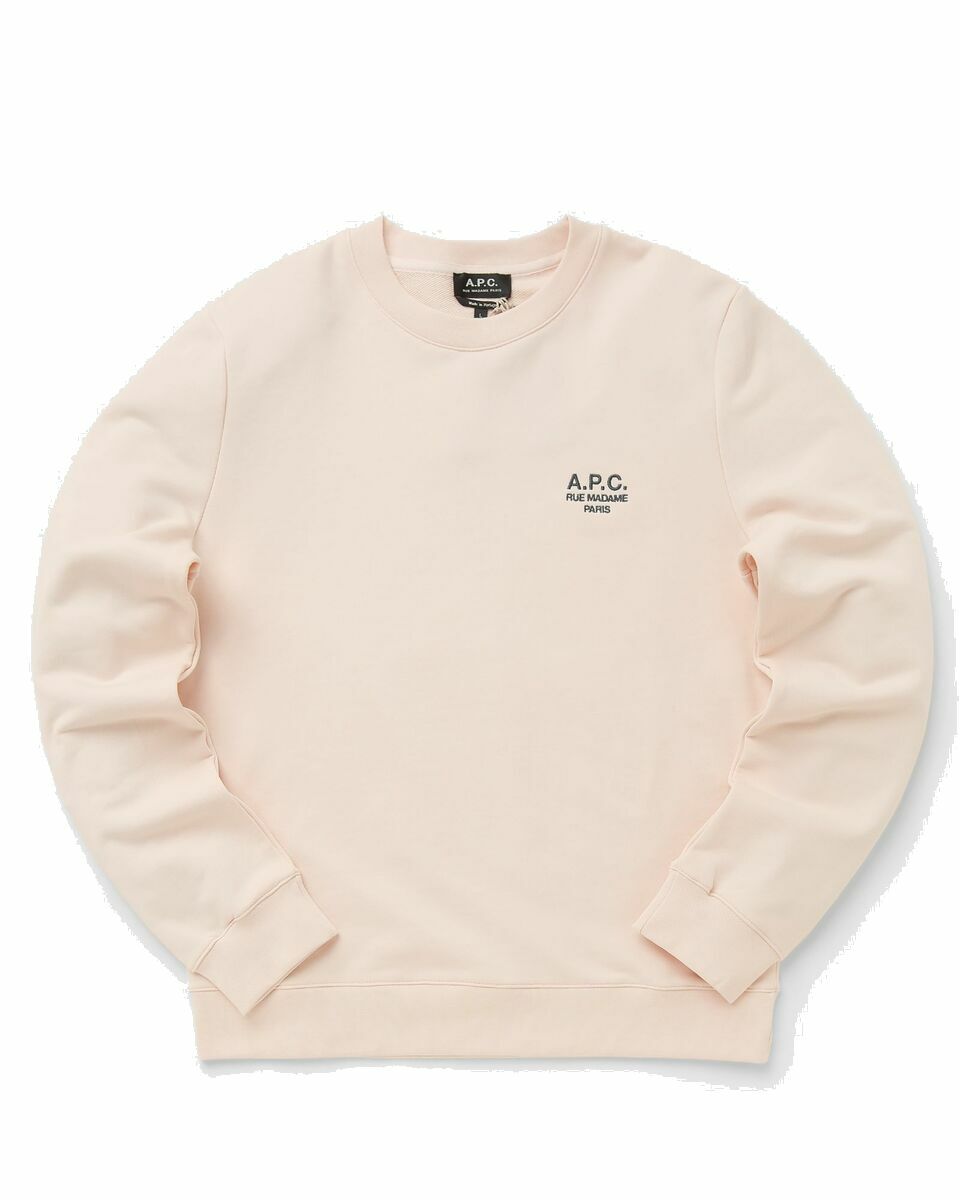 Photo: A.P.C. Sweat Rider Beige - Mens - Sweatshirts