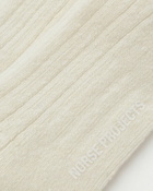 Norse Projects Bjarki Cashmere Wool Blend Rib Sock Beige Men