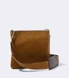 Métier Slide suede messenger bag