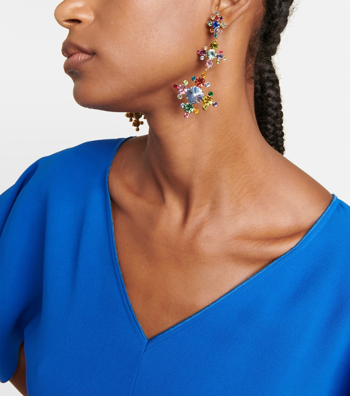 Jennifer Behr Crystal-embellished earrings Jennifer Behr