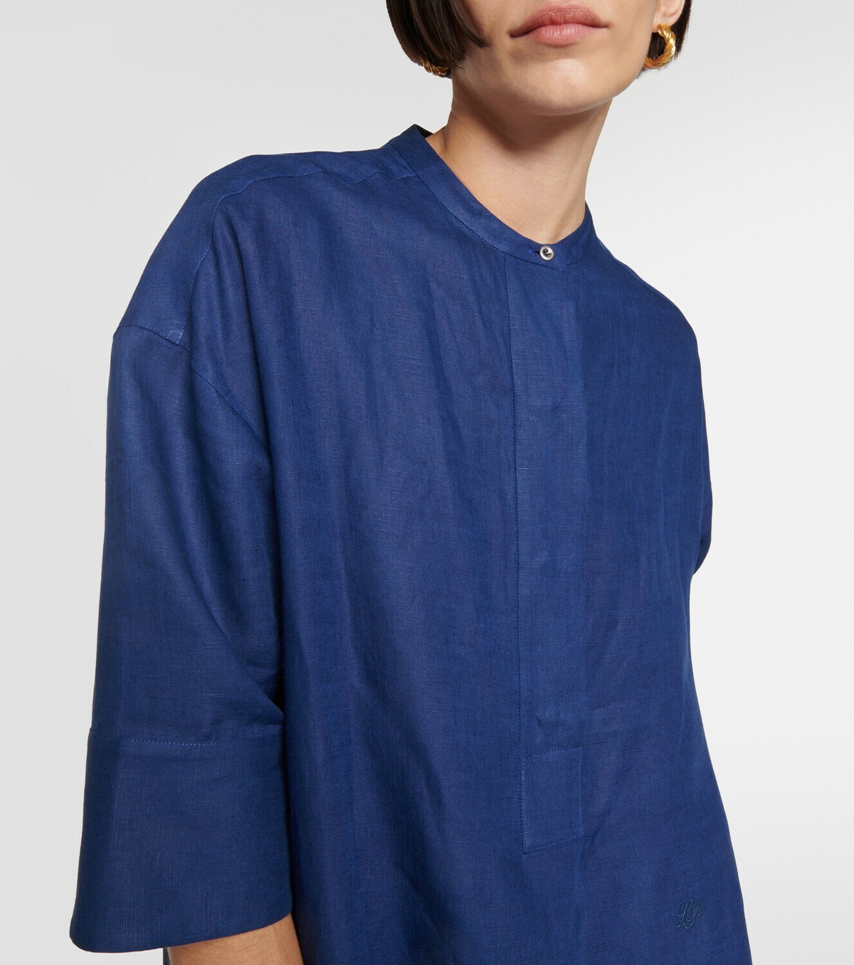 Loro Piana Lindsie linen kaftan