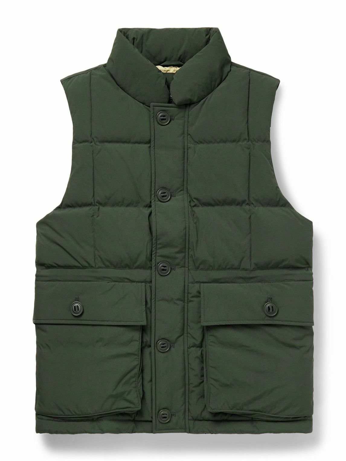FrizmWORKS - Karakoram Quilted Nylon Down Gilet - Green