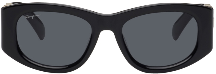 Photo: Ferragamo Black Hardware Sunglasses