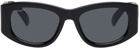 Ferragamo Black Hardware Sunglasses