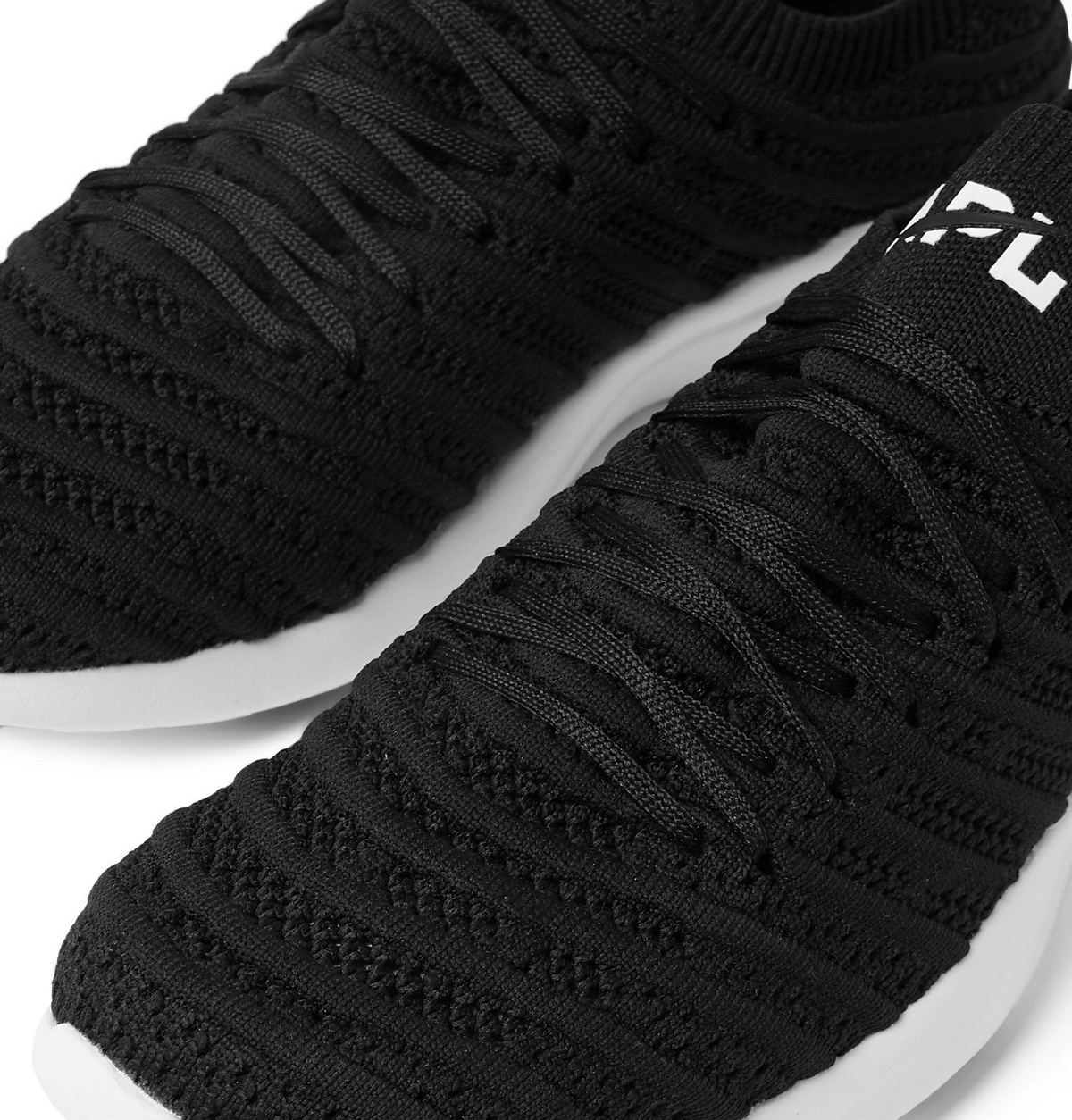 APL Athletic Propulsion Labs - Wave TechLoom Running Sneakers - Black ...