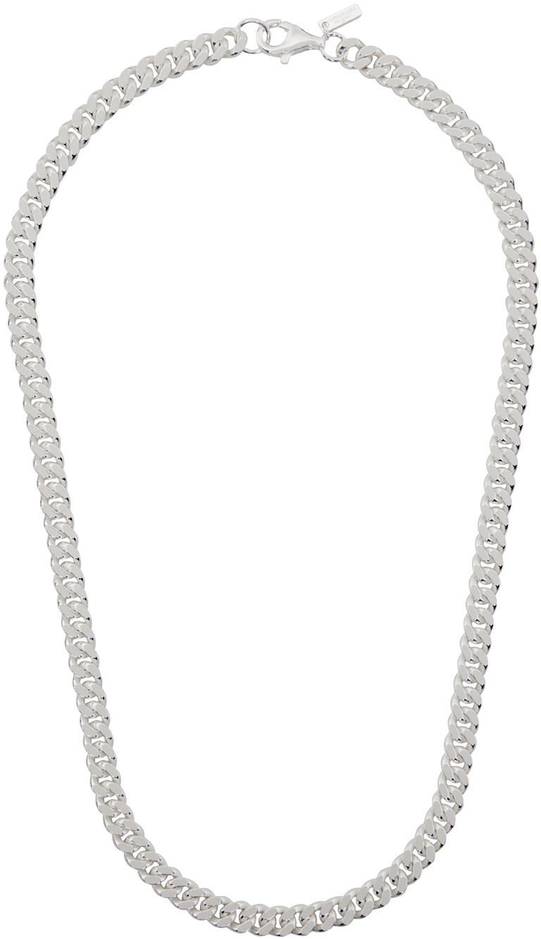 Hatton Labs Silver Curb Chain Necklace Hatton Labs