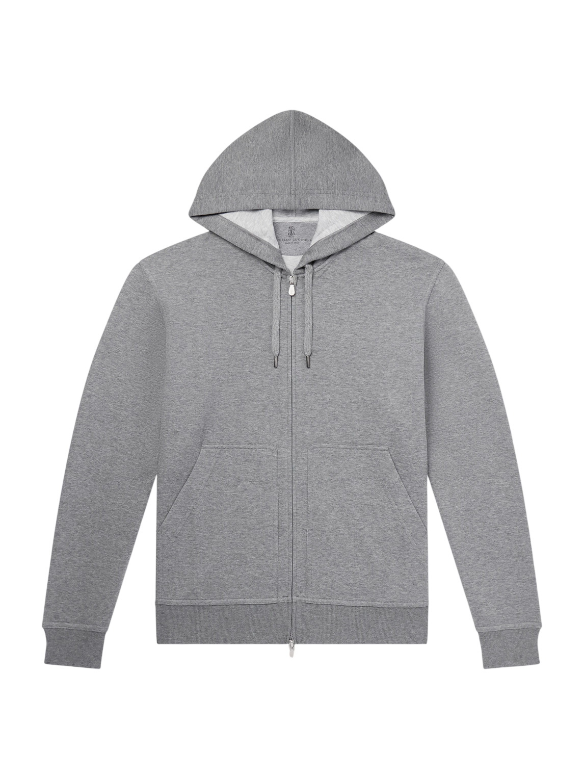 Brunello Cucinelli - Cashmere Zip-Up Hoodie - Men - Brown Brunello