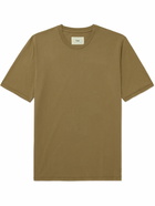 Folk - Garment-Dyed Cotton-Jersey T-Shirt - Green