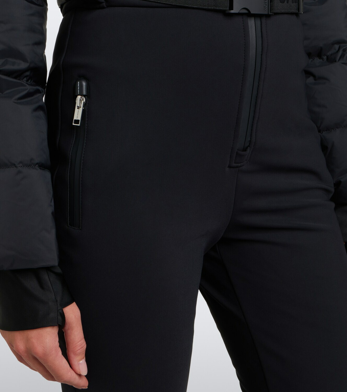 Yves Salomon Hooded down ski suit