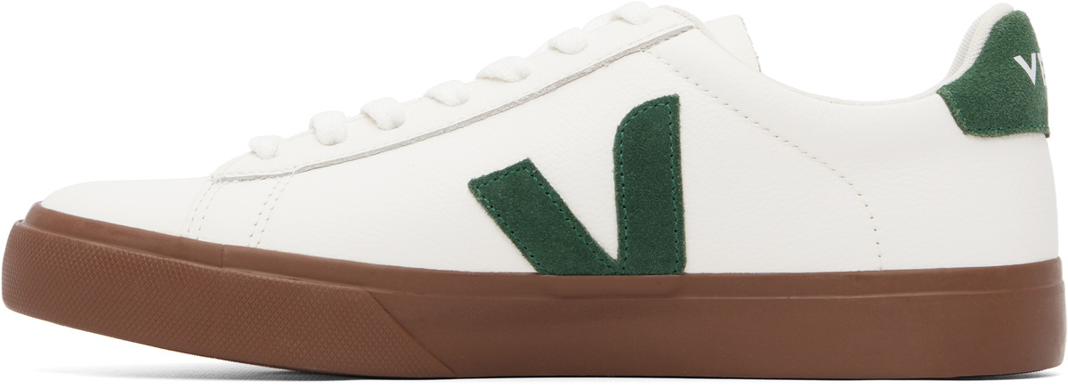 VEJA Off-White Campo Leather Sneakers