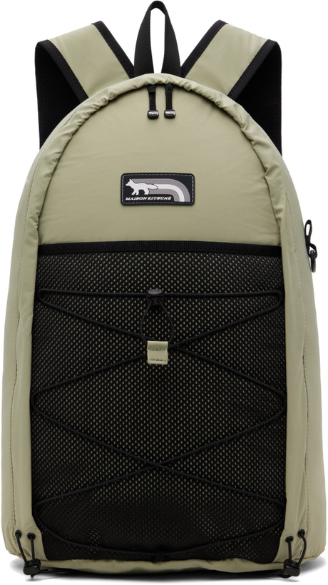Photo: Maison Kitsuné Green Flash Fox Backpack