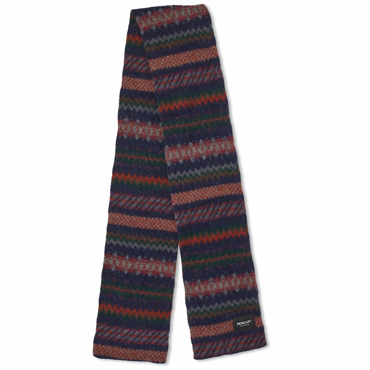 Howlin by Morrison Men's Howlin' A Woolen Wonder Scarf in Navy