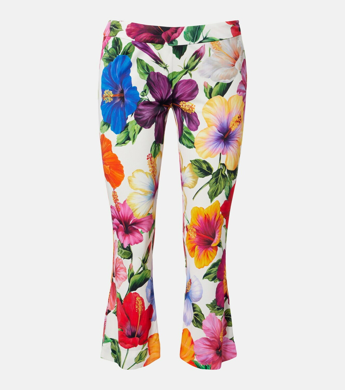 Dolce&Gabbana Floral capri pants