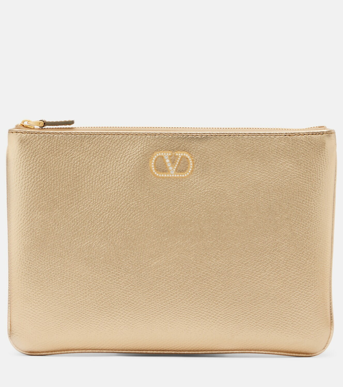 Valentino Garavani VLogo Signature Small embellished pouch