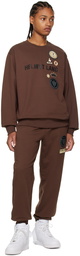 Helmut Lang Brown Societas Lounge Pants