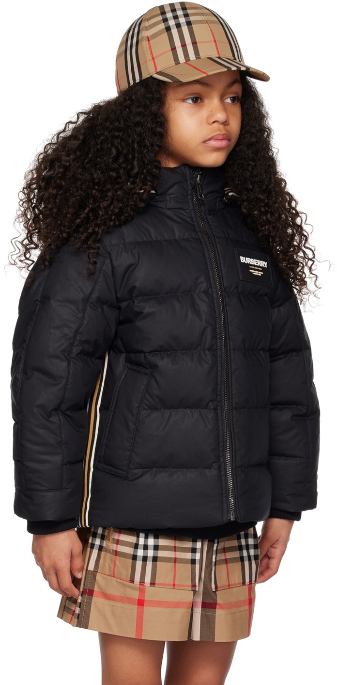 Burberry jacket store kids black