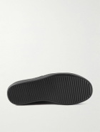 Rick Owens - Leather High-Top Sneakers - Black