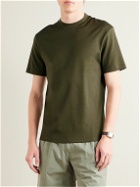 Loro Piana - Cotton-Jersey T-Shirt - Green