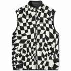 Gramicci Men's Reversible Gilet in Black Check