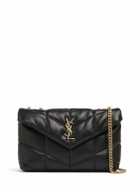 SAINT LAURENT Puffer Toy Quilted Leather Shoulder Bag