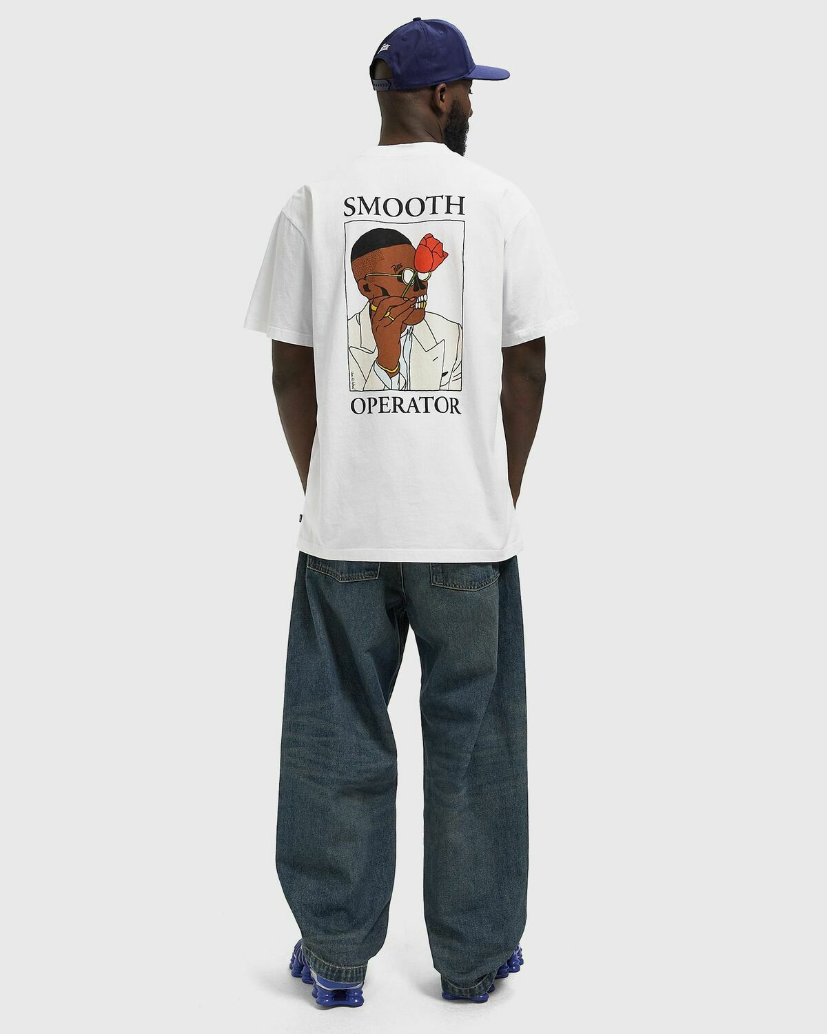 PATTA Smooth Operator Tee White Mens Shortsleefe