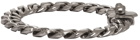 Emanuele Bicocchi Gunmetal Edge Chain Bracelet