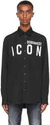 Dsquared2 Black 'Icon' Sport Shirt