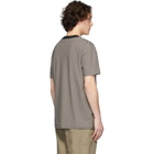 Joseph Beige Combo Stripe T-Shirt