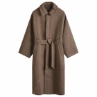 Meotine Women's Joel Boucle Long Coat in Grey