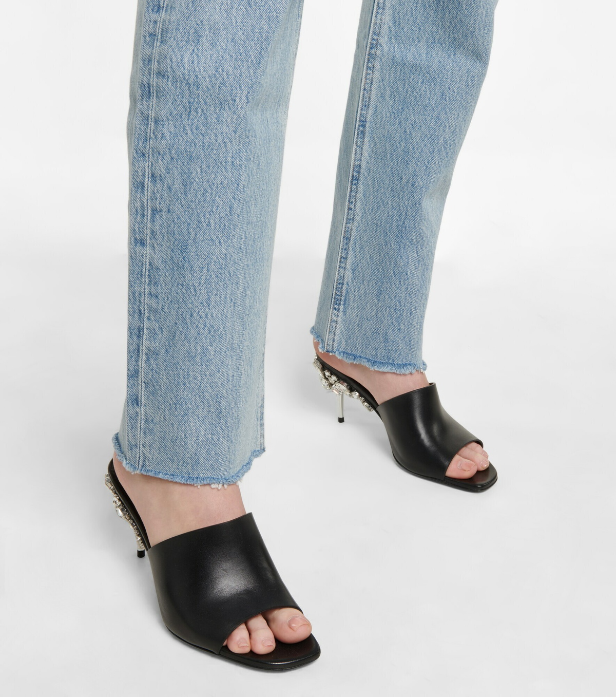 Agolde - Cherie high-rise straight jeans
