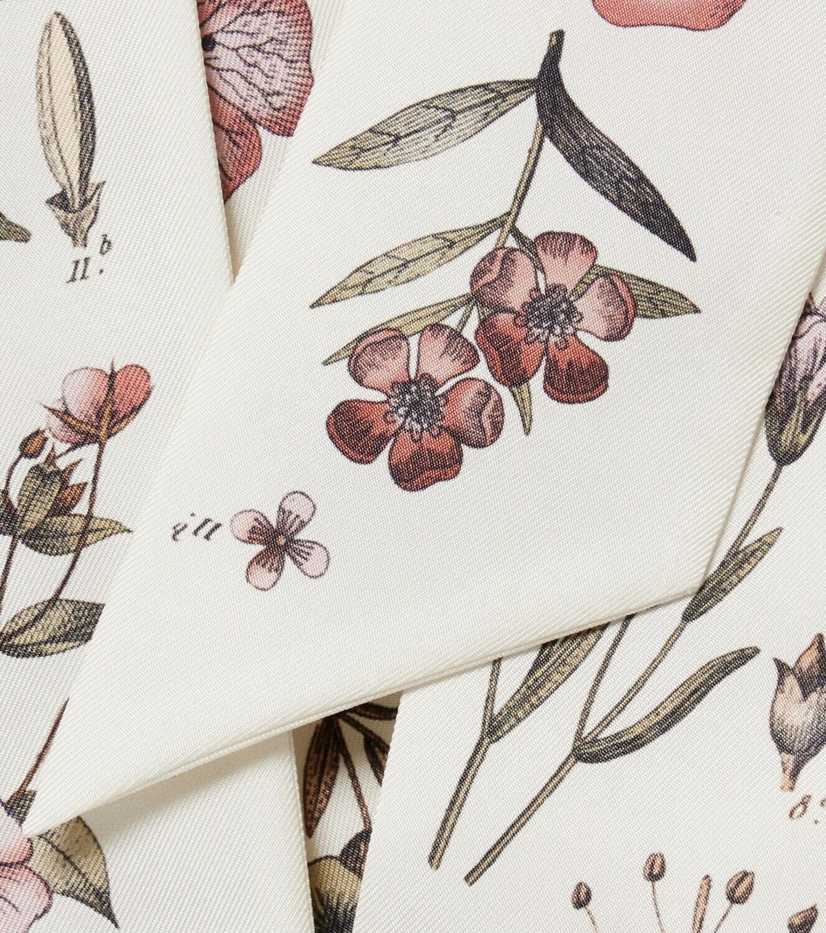 Loro Piana Floral silk scarf