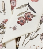 Loro Piana Floral silk scarf