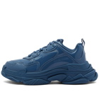 Balenciaga Men's Triple S Rubber Sneakers in Blue