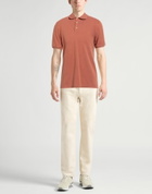 Fedeli Mens Polo shirt Rust