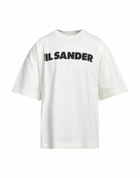 Jil Sander Mens T-shirt in White