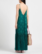 Alessia Santi Womens Maxi dress Emerald in Green