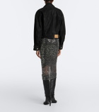Marant Etoile Nehjany sequined midi skirt