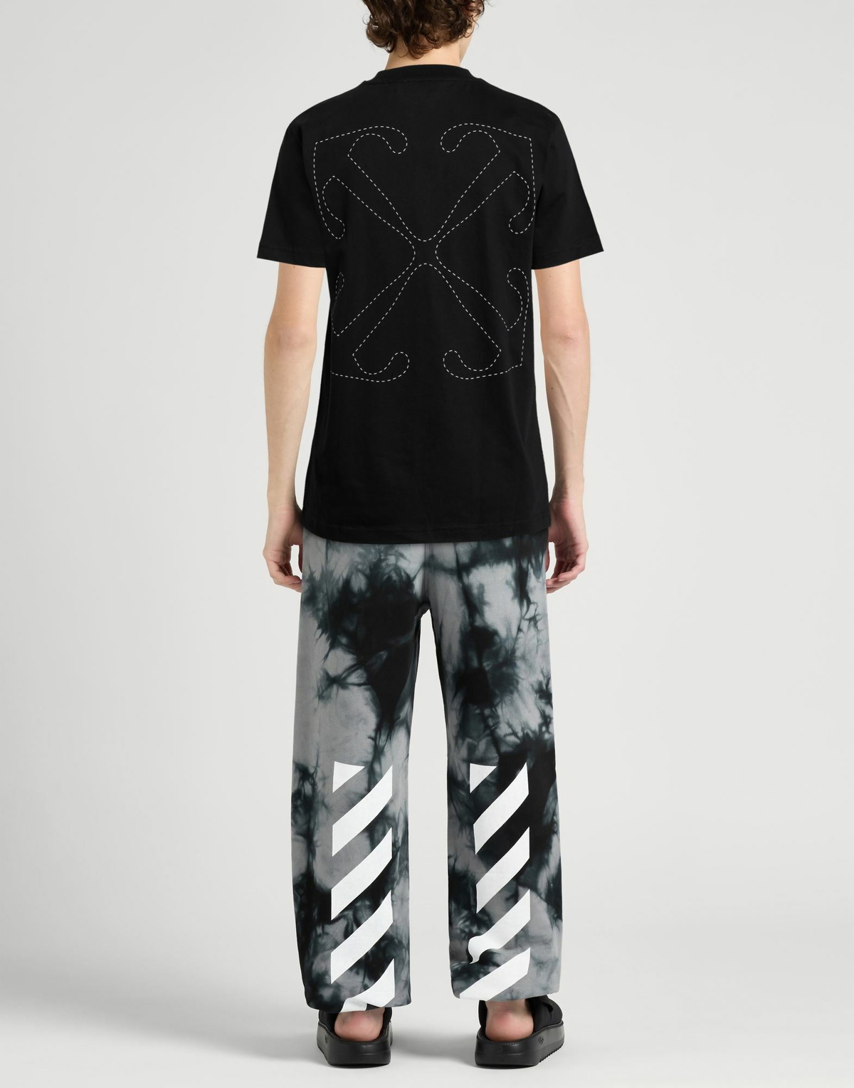 Off-white Mens T-shirt in Black
