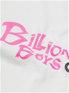 Billionaire Boys Club - Cocktail Logo-Print Cotton-Jersey T-Shirt - White