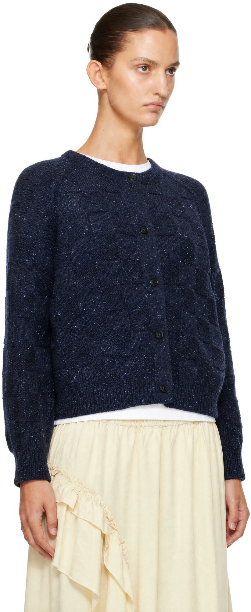 YMC Navy Atomic Cardigan