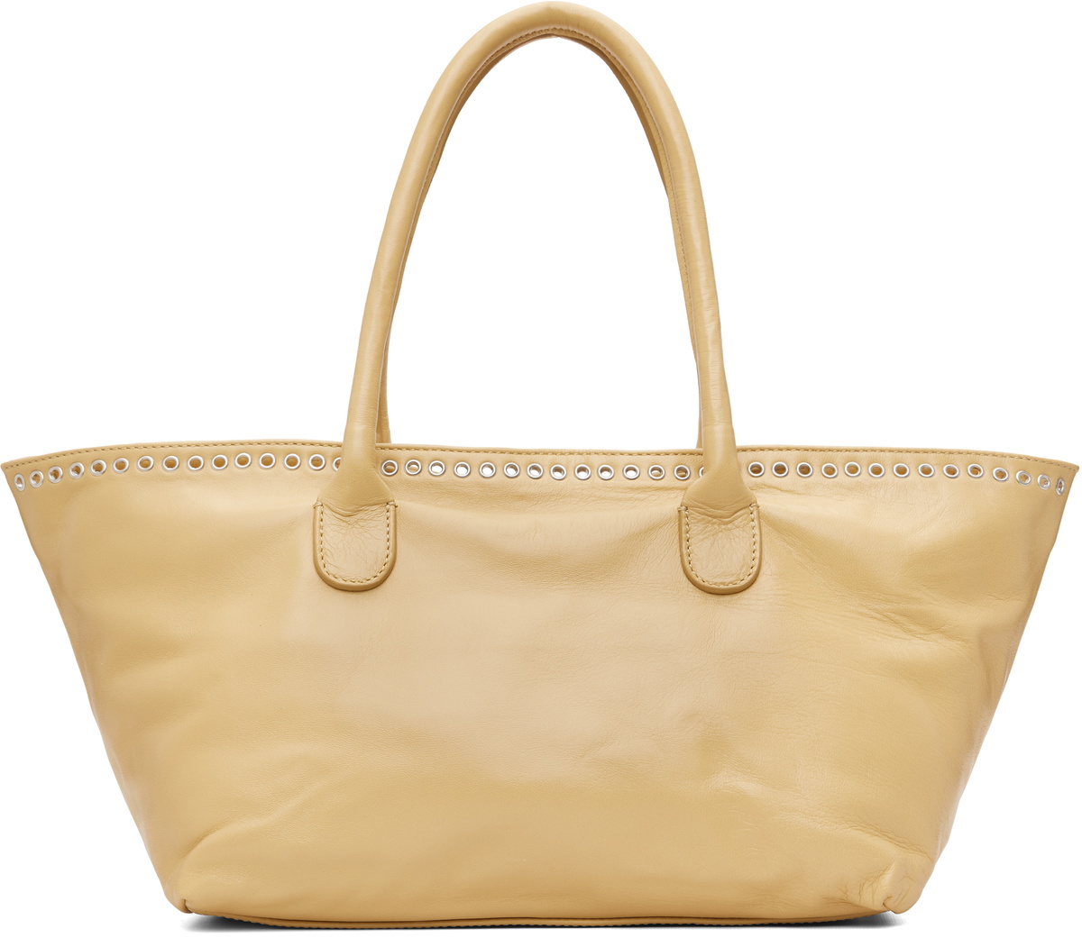 n*様 gimaguas バッグ　イエロー Butter patent leather shoulder bag for women with silver studs