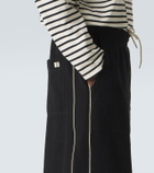 Wales Bonner Prince cotton-blend terry shorts